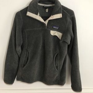 *NEW* patagonia quarter zip fleece with buttons!!